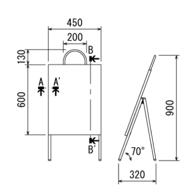�}�[�J�[�X�^���h2614 450�~600