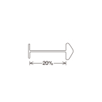 �o�m�b�N�s�� UX�s�� PIN UX-20mm ������ 10000�{����