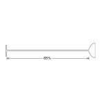 �o�m�b�N�s�� UX�s�� PIN UX-65mm ������ 10000�{����