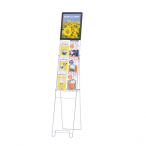 �p�l���t�X�����p���t���b�g�X�^���h A4 3�b�� 2��3�i PR-120  A4���n�ʔt W235�~D525�~H1335mm 
