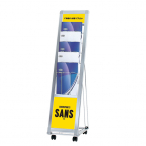 �A���~���[�o�u���X�^���h PRL-051 A4 1��5�i L�^ �܂肽���ݎ� ���n�ʔE�L���X�^�[�t W299�~D345�~H1185 mm 