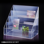 4�i�f�B�X�v���[ W450mm �����A�N����3mm������5mm W450�~D295�~H420mm 
