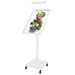 LED���j���[���C�g�X�^���h MLA2 �^�e �z���C�g ���O �p�x���߉� �ʔT�C�YW470�~H660mm 