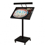 ���j���[���C�g�X�^���h MFA2 �u���b�N ���O LED���C�g�t �ʔT�C�YW655�~H475mm 