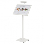 ���j���[���C�g�X�^���h MLA3 �z���C�g ���O LED���C�g�t �ʔT�C�YW454�~H340mm 