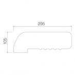 �X���b�g�{�b�N�X�d�؂�� 105�~295mm �X�ܗp�i �̑��p�i ��Y�� �ʑ�I�v�V����