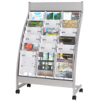 SCP�X�^���h R���[ 3��6�i �z���C�g �O�փX�g�b�p�[�t�L���X�^�[ W783�~D425�~H1220mm 