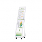 �J�^���O�X�^���h PRL-051W �z���C�g L�^ A4��1��5�i �L���p�ʔt W299�~D345H1185mm 