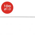 �A���J�� �X�g���[�g���C���[ SUS 304 ��1.0 10m �V���o�[ 