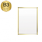 �|�X�^�[�O���b�v PG-20S �O�ʊJ�t���[����20mm �p�^ B3 �S�[���h
