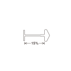 �o�m�b�N �^�O�s�� UX�s�� UX-15mm �F UX15BL