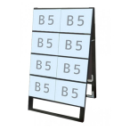�J�[�h�P�[�X�X�^���h�Ŕ� �u���b�N BCCSK-B5Y16R �ʔT�C�YB5���~2��4�i���� 