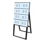 �J�[�h�P�[�X�X�^���h�Ŕ� �u���b�N BCCSK-B5Y8KH �n�C�^�C�v �ʔT�C�YB5���~2��4�i 