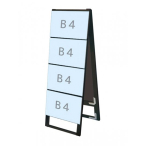 �J�[�h�P�[�X�X�^���h�Ŕ� �u���b�N BCCSK-B4Y8R�ʔT�C�YB4���~1��4�i���� 