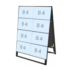 �J�[�h�P�[�X�X�^���h�Ŕ� �u���b�N BCCSK-B4Y16R�ʔT�C�YB4���~2��4�i���� 