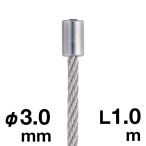 �A���J�� �ЃX�g�b�v���C���[ �V���o�[ SUS304 ��3�~1m