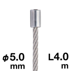 �A���J�� �ЃX�g�b�v���C���[ �V���o�[ SUS304 ��5�~4m