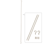 ����S���t�b�N(2�{�c�i�M) �O���[ �X�ܗp�i �̑�POP �V��݂艺�� �W�� �f�B�X�v���C POP��t ������