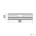 �|�s�b�N No.12-WN-50 ���i�b�g�^�C�v ���σr�X��12�~50mm 