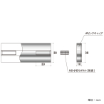 �|�s�b�N�L���b�v��38mm �ǖʃp�[�c 10mm�� 