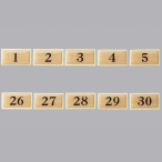 �e�[�u���i���o�[ �a���^�C�v BJ25�`�[�N 15