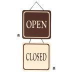 CL3220-1 OPEN-CLOSED �X�ܗp�i �^�c���i �c�ƒ��T�C��