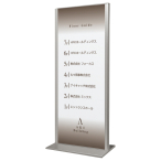 �X�^���h�Ŕ� 257 C �ʔ�600�~1500mm���� �A���~ ���O �^���[�^ 