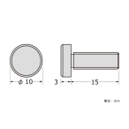 �p�l���t�B�N�X �o�[ ��10-3 �{���g �X�ܗp�i �X�J���v�X