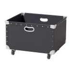 �L���X�^�[�t�t�@�C�o�[�{�b�N�X �t�`�����^�C�v�iW520�j�u���b�N �L���X�^�[�{�b�N�X