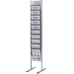 ���[�t���b�g���b�N�X�^���h PRC-102 �O���[ A4��2��10�i W560�~D450�~H1541mm 