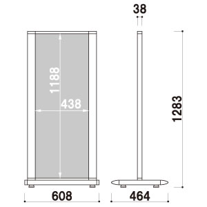 ^[TC ITS-42 A~^ޓhd W608~H1283mm 