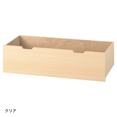 木製収納トロッコ W1200用 クリア - 店舗用品のミセダス