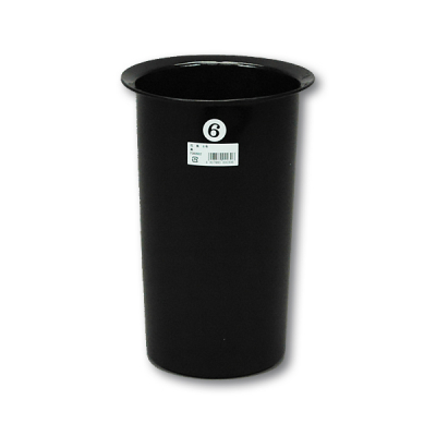セロンPOT(花桶)F0605 6号ブラック