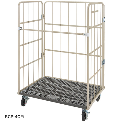 店舗用ラスパレ 底板樹脂タイプ RCP-4C白