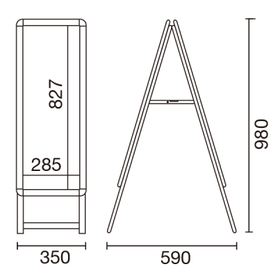 ObvA [^Cv  ubN W350~H980mm A1n[t 