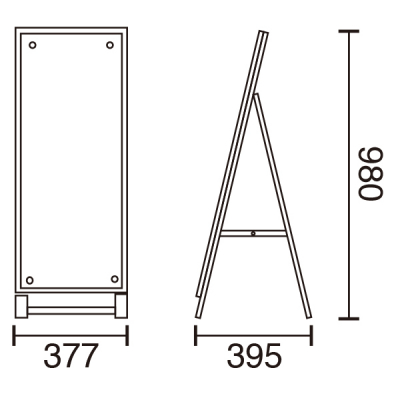 ANplX^hAPS [^Cv Ж A~A}Cgdグ W377~H980mm A1n[t 