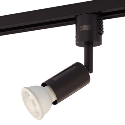 LEDハロゲンランプ用スポット ブラック 店舗用品 演出・ディスプレイ什器 照明器具 - 店舗用品のミセダス