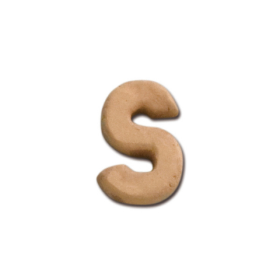 テラコッタアルファベット(大文字) S