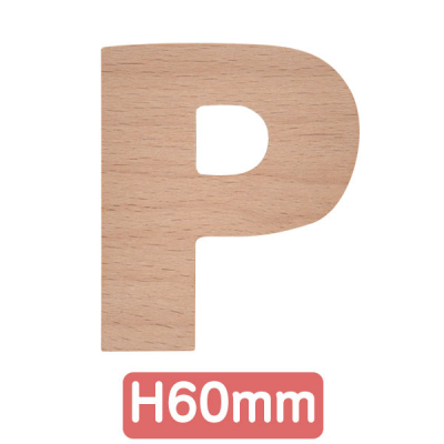 AtoZアルファベット 60mm 「P」