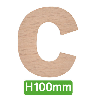 AtoZアルファベット 100mm 「C」