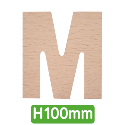 AtoZアルファベット 100mm 「M」