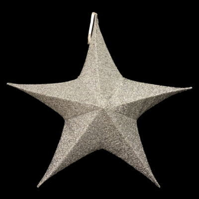 シャインクロススター シルバー 65cm