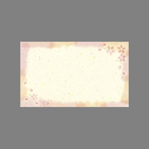 17-5452 ショーカード 名刺 和風 蝶