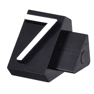 ニュープライスキューブ補充用単品L用 黒/白文字 7