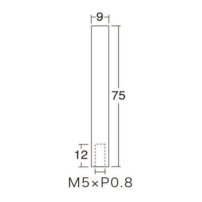OLbv PT-9LC 75-CR N[ Pt.POP[s[eB[|bv]9~75mm 
