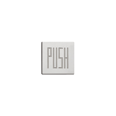 ドアサイン(35mm角) DS7-006 PUSH