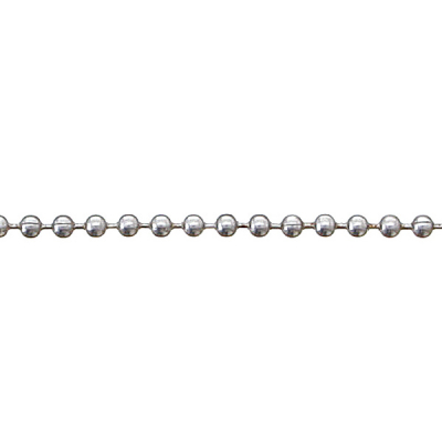 ステンレスボールチェーン 30m巻 SB1023 玉径φ2.3mm - 店舗用品のミセダス