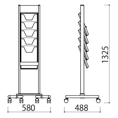 X^bLOJ^OX^hXV-051 bN A415i W580~D488~H1325mm 