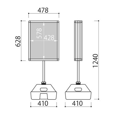 EH[^[x[XTC WTB-856 x[XF O  ʔTCYW450~H600mm  