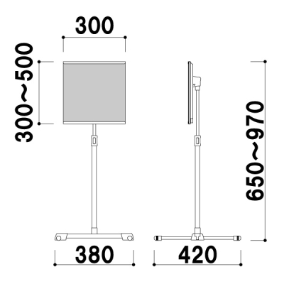 H^TCX^hS31 SS-31 px ߉ ANʔ1.8mm ʔΉTCYW300~H300`500mm 